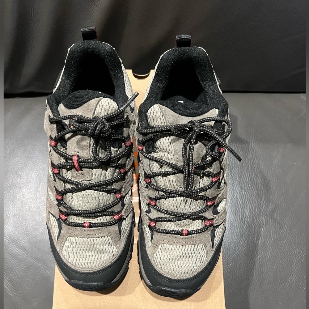 Men, Size 8, brown/ tan/ taupe, Merrell, waterproof. - Picture 7 of 14